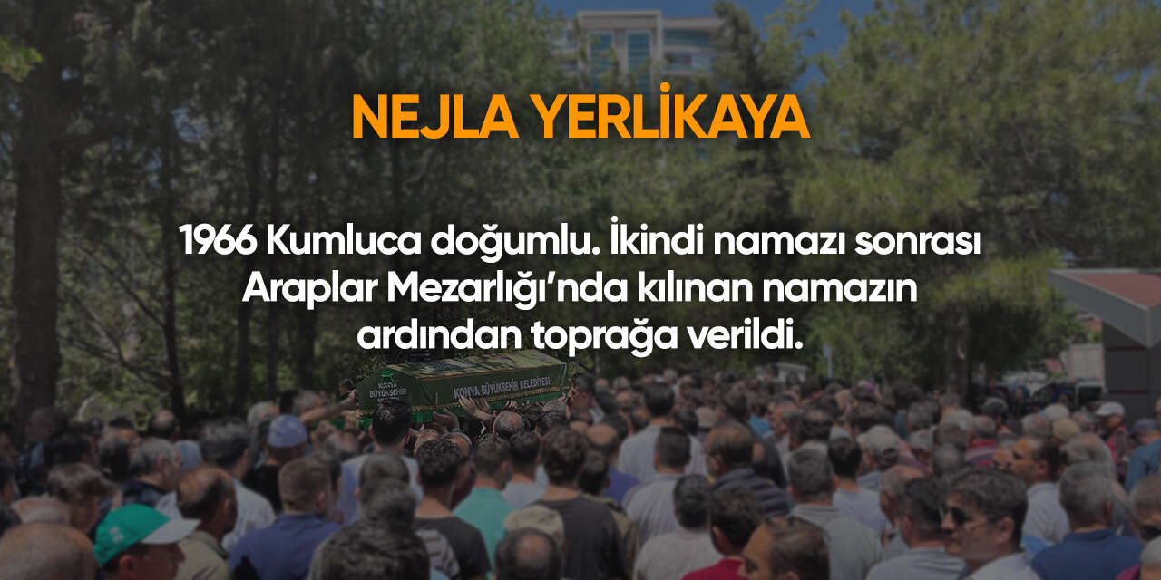 Konya'da bugün vefat edenler | 12 Ağustos 2026 3